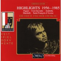 Various: Dietrich Fischer-Dieskau - Highlights 1956-85