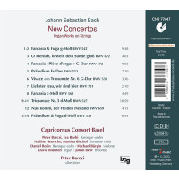 Johann Sebastian Bach (1685-1750): Orgelwerke in Bearbeitungen für Streicher "New Concertos - Organ Works on Strings"