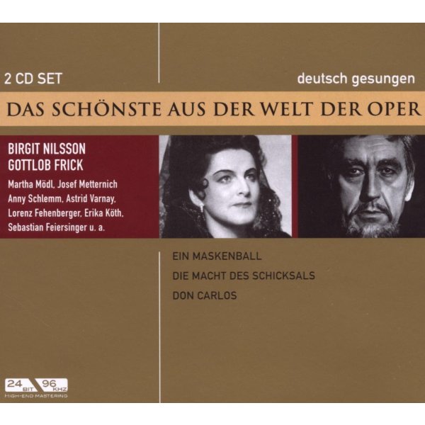 Various: Das Schönste aus der Welt der Oper: Birgit Nilsson/Gottlob Frick