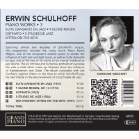 Erwin Schulhoff (1894-1942): Klavierwerke Vol.3