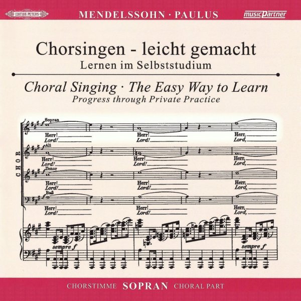 Various: Chorsingen leicht gemacht - Felix Mendelssohn: Paulus (Sopran)