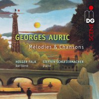 Georges Auric (1899-1983): Lieder "Melodies & Chansons"