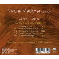 Nikolai Medtner (1880-1951): Sämtliche Lieder Vol.3...