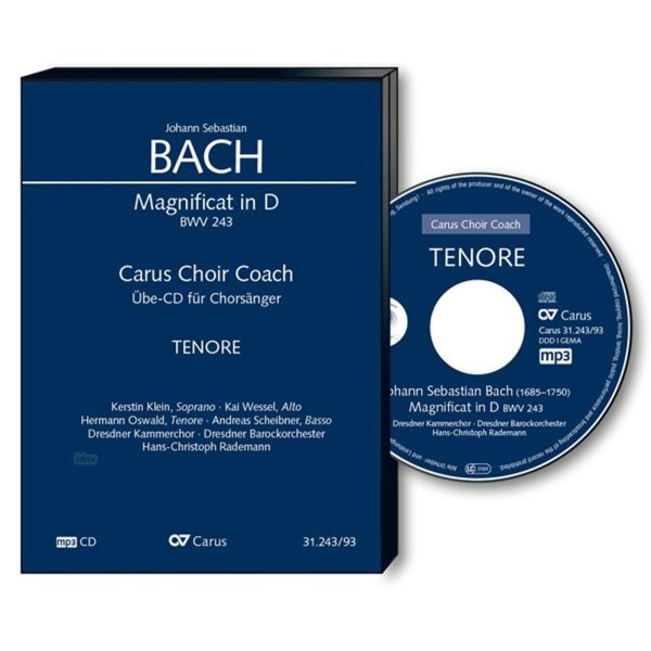 Various: Carus Choir Coach - Johann Sebastian Bach: Magnificat D-Dur BWV 243 (Tenor)