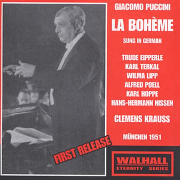 Giacomo Puccini (1858-1924): La Boheme (in dt.Spr.)