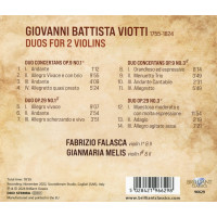 Giovanni Battista Viotti (1755-1824): Duos für 2 Violinen op.9 Nr.1 & 2 & op.29 Nr.1 & 3