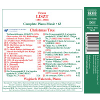 Franz Liszt (1811-1886): Klavierwerke Vol. 63 - Weihnachtsbaum