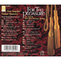 Various: Los Angeles Guitar Quartet - For Thy Pleasure