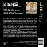 Various: La Naissance de Versailles - Mass for the consecration of the chateau of Louis XIII