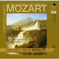 Wolfgang Amadeus Mozart (1756-1791): Klarinettenquintett...