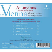 Anonymous - Habsburg Violin Music ex Vienna