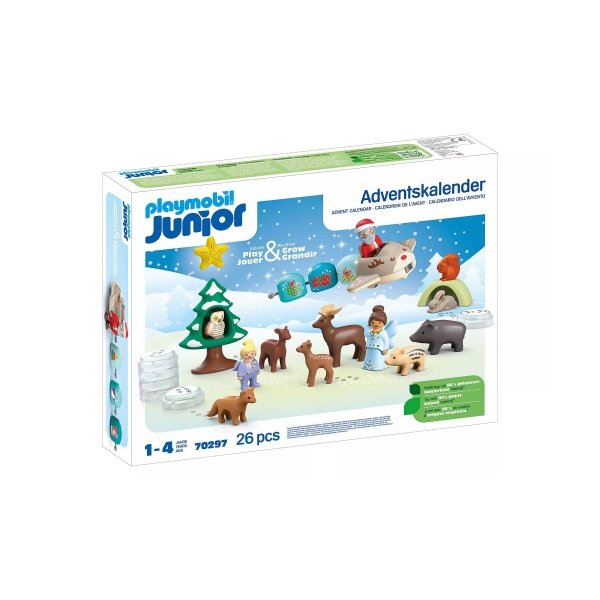 Playmobil 70297 - Junior Advent Calendar Snowy Christmas