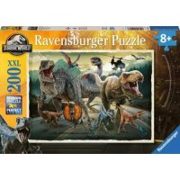 Ravensburger - Puzzle 200 XXL Jurassic World Life Finds A...