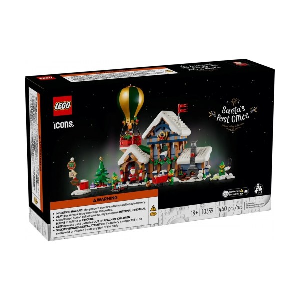 Lego 10339 - Icons Santa Post Office - LEGO  - (Spielwaren / Construction Plastic)