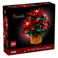 Lego 10370 - Icons Botanical Collection Poinsettia - LEGO...