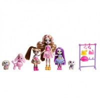 Mattel - Enchantimals Glam Party Family Set Dogs