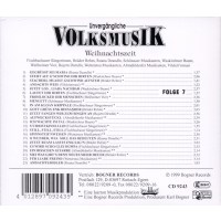 Various Artists: Unvergängliche Volksmusik - Weihnachtszeit