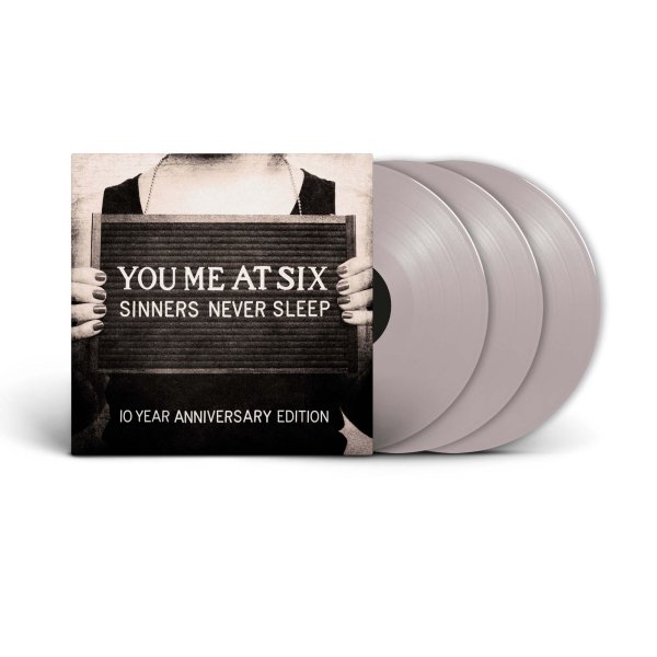 You Me At Six: Sinners Never Sleep (10th Anniversary) (Limited Edition) (Grey Vinyl)