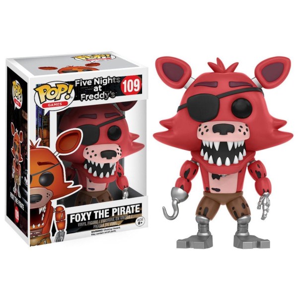 Five Nights at Freddys POP! Games Vinyl Figur Foxy The Pirate 9 cm