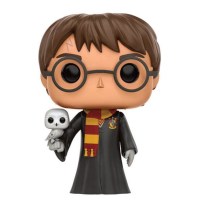 Harry Potter POP! Movies Vinyl Figur Harry with Hedwig 9 cm