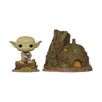 Star Wars POP! Town Vinyl Figure Yodas Hut Empire Strikes...