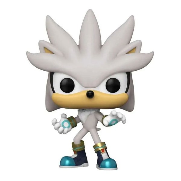 Sonic The Hedgehog POP! Games Vinyl Figure Silver The Hedgehog(GW) 9 cm