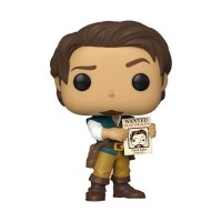 Tangled POP! Animation Vinyl Figure Flynn holding Wanted...