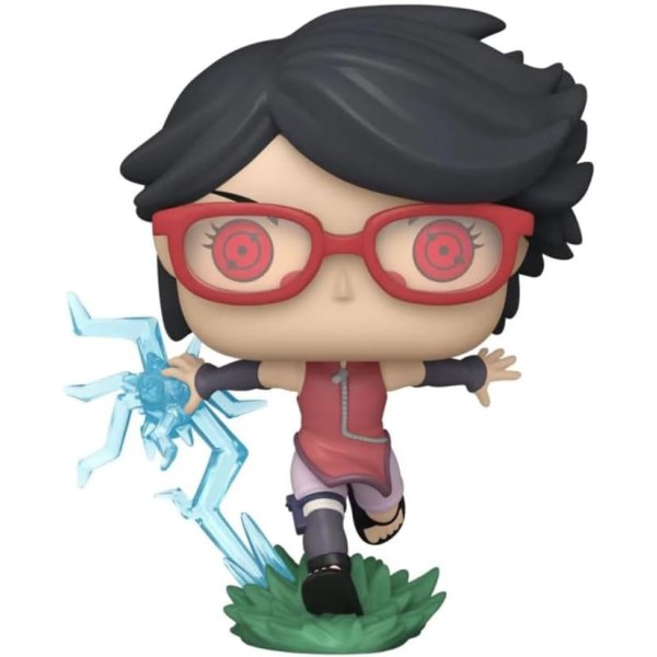 Boruto POP! Animation Vinyl Figure Sarada w/Sharingan(GW) Exclusive 9 cm