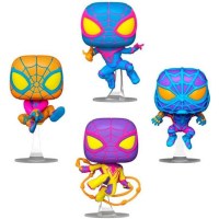 Marvel POP! TV Vinyl Figure 4-Pack Miles Morales (BLKLT)...