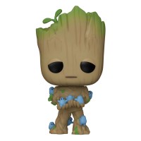 Ich bin Groot POP! Vinyl Figur Groot w/ Grunds 9 cm