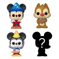 Disney Bitty POP! Vinyl Figuren 4er-Pack Sorcerer Mickey...