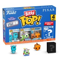 Pixar Bitty POP! Vinyl Figuren 4er-Pack Monsters Inc. 2,5 cm