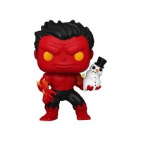 Marvel POP! Vinyl Figur Holiday Red Hulk 9 cm