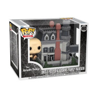 The Addams Family POP! Town Vinyl Figur Addams Home w/Uncle Fester 9 cm