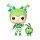 Regina Regenbogen POP! & Buddy Vinyl Figur Patty OGreen & Lucky 9 cm