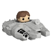 Star Wars Bitty POP! Rides Vinyl Figure Display Han Solo...