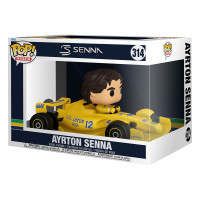 Formula 1 POP! Rides Deluxe Vinyl Figur McLaren- Ayrton Senna 9 cm