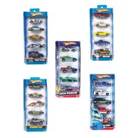 Mattel Hot Wheels 5er Pack Die-Cast Fahrzeuge...