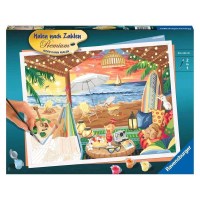 Ravensburger Malen nach Zahlen Cozy Cabana 20182