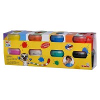 Simba Art and Fun Fingermalfarben Finger Paint XXL Set...