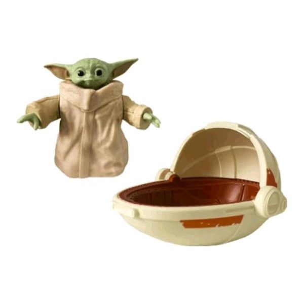 Hasbro Star Wars Figur Grogu mit Hover Schale F40505X00