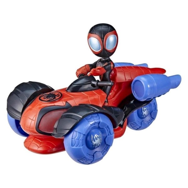 Hasbro Marvel Spidey and His Amazing Friends - Miles Morales Techno-Racer F4531