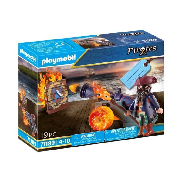 PLAYMOBIL® Pirat mit Kanone 71189