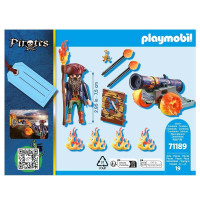 PLAYMOBIL® Pirat mit Kanone 71189