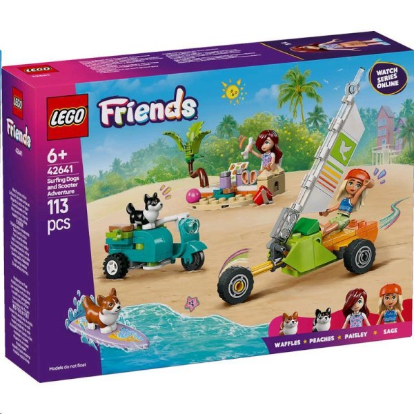 LEGO® Friends Strandabenteuer mit Hunden 42641