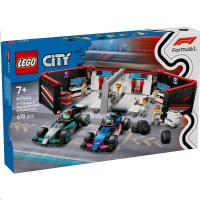 LEGO® City F1® Garage mit Mercedes-AMG &...