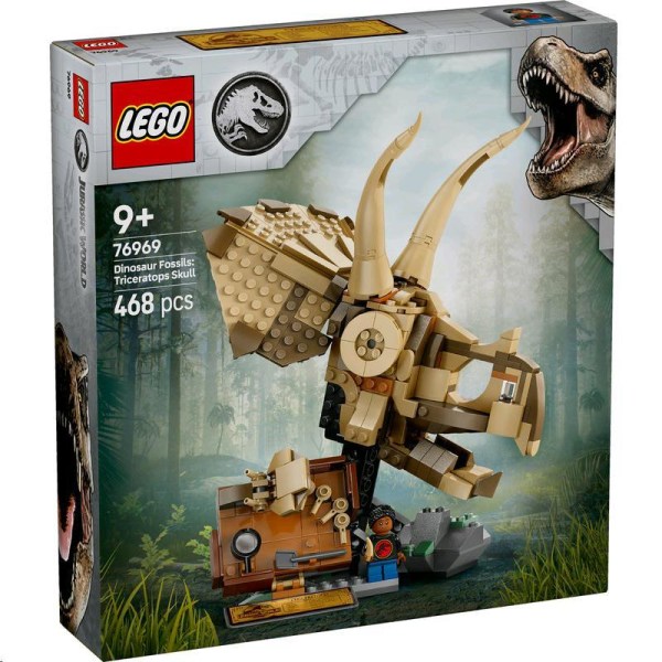 LEGO® Jurassic World Dinosaurier-Fossilien: Triceratops-Schädel 76969