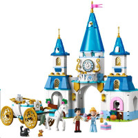 LEGO® Disney Princess Cinderellas Schloss und Pferdekutsche 43275