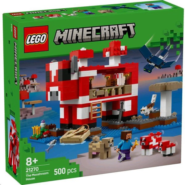 LEGO® Minecraft® Das Pilzkuh-Haus 21270