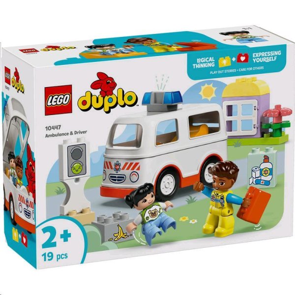 LEGO® DUPLO® Rettungswagen mit Fahrer 10447